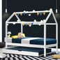 Bed Frame Wooden Trundle Daybed Kids House White Holy
