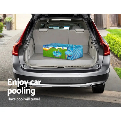 Bestway Kids Pool 244x46cm Round Above Ground Rigid Swimming Pools Undersea 2074l