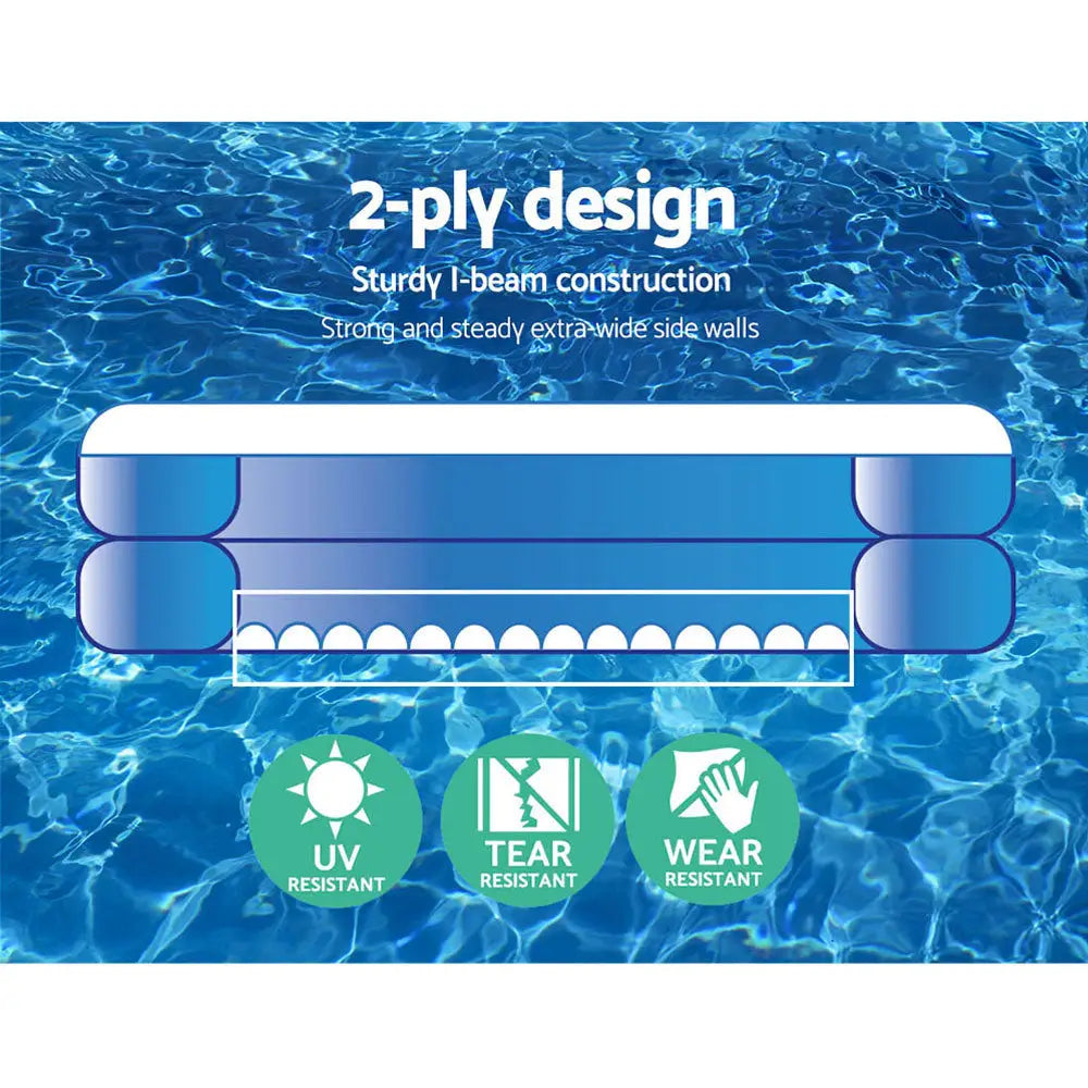 Bestway Kids Pool 262x175x51cm Inflatable Above Ground Swimming Pools 778l