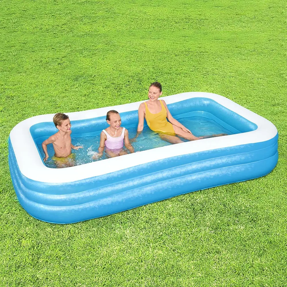 Bestway Kids Pool 305x183x56cm Inflatable Above Ground Swimming Pools 1161l