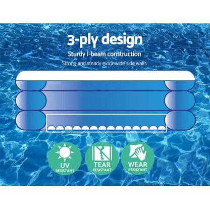 Bestway Kids Pool 305x183x56cm Inflatable Above Ground Swimming Pools 1161l