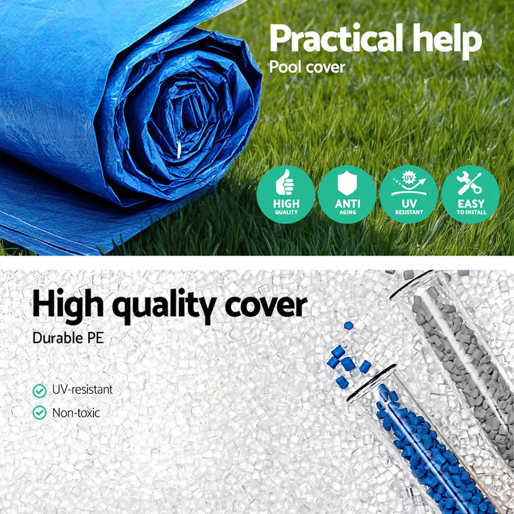 Bestway Pool Cover 58106 Fits 3x2.01m Above Ground Swimming Pe Blanket