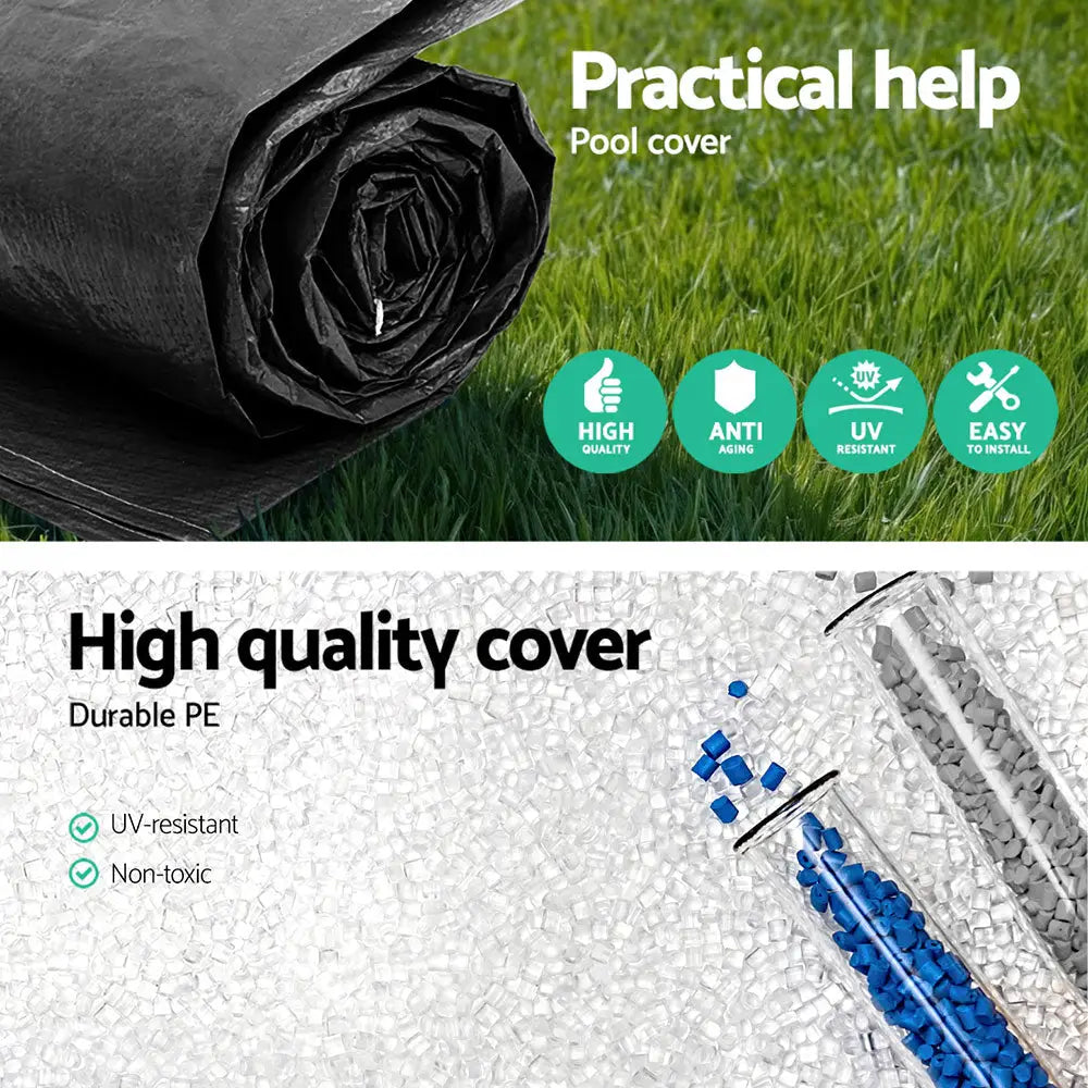 Bestway Pool Cover Fits 2.44m Above Ground Swimming Pvc Blanket