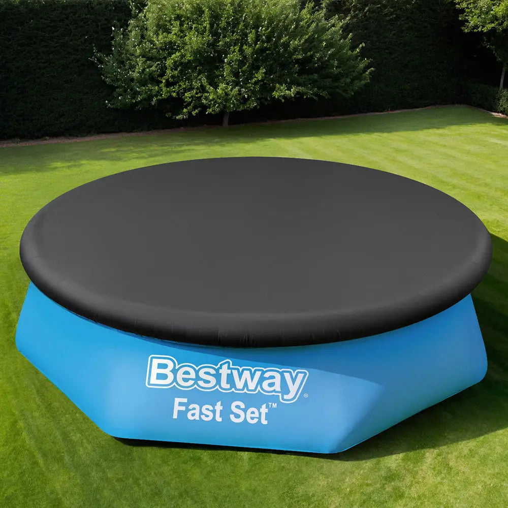 Bestway Pool Cover Fits 2.44m Above Ground Swimming Pvc Blanket