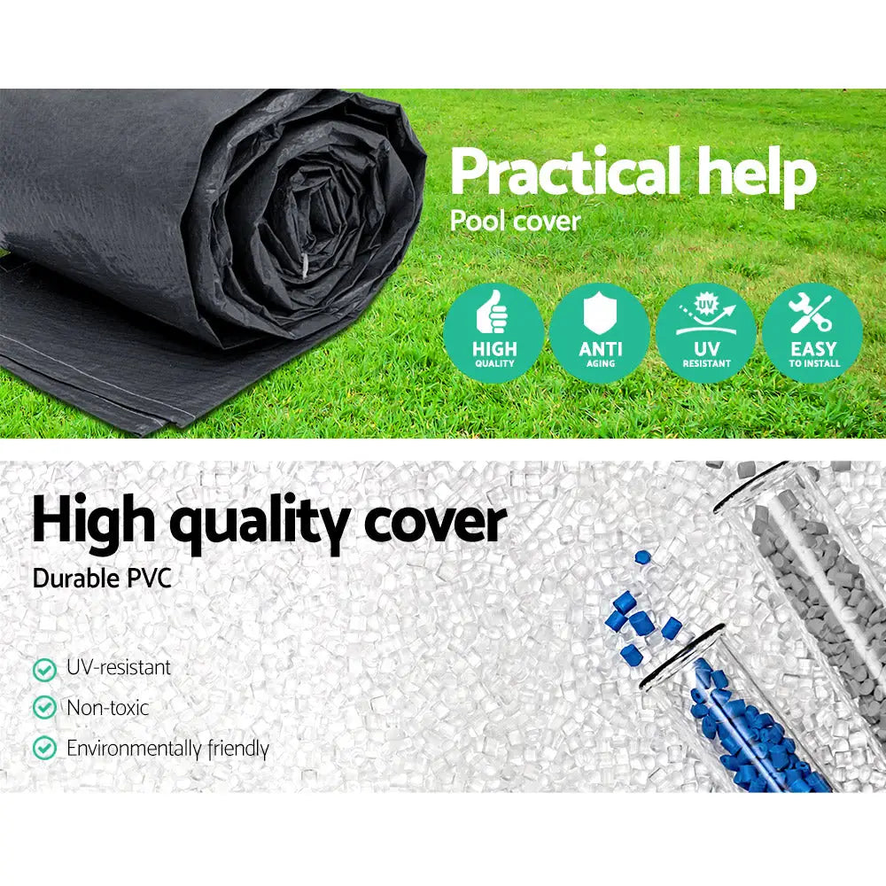 Bestway Pool Cover Fits 3.66m/12ft Round Swimming Pvc Blanket 3.7m