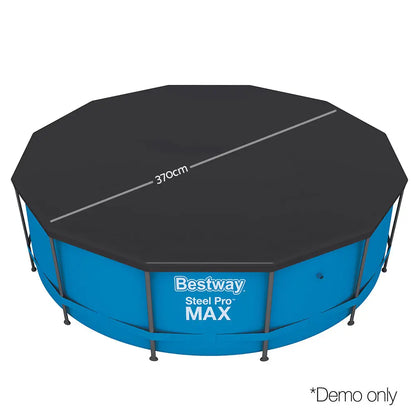 Bestway Pool Cover Fits 3.66m/12ft Round Swimming Pvc Blanket 3.7m