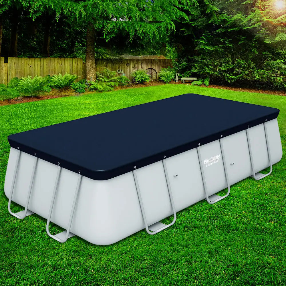 Bestway Pool Cover Fits 4.12x2.01m Above Ground Swimming Pvc Blanket