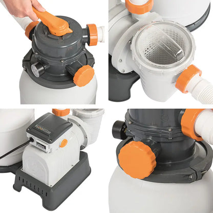 Bestway Pool Pump Sand Filter 2200gph 8327l/h Pools Flowclear Filters