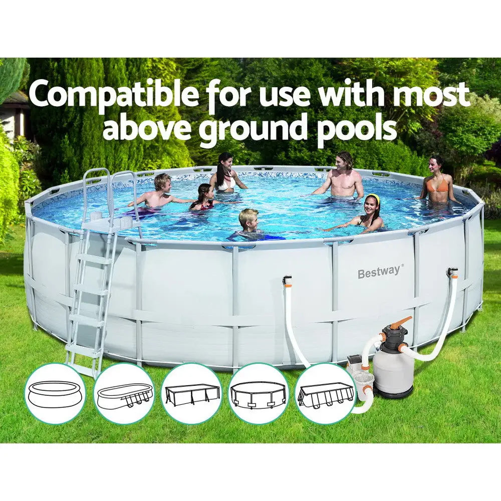 Bestway Pool Pump Sand Filter 2200gph 8327l/h Pools Flowclear Filters