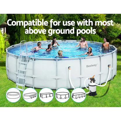 Bestway Pool Pump Sand Filter 800gph 3028l/h Pools Flowclear Filters