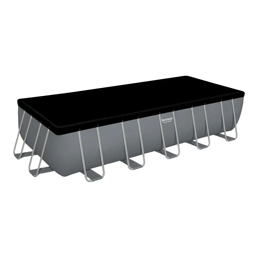 Bestway Swimming Pool 640x274x132cm Steel Frame Above Ground Pools Filter Pump Ladder 19281l