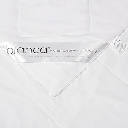 Bianca 250gsm Natural Sleep Bamboo Summer Quilt Super King