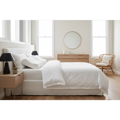 Bianca Memory Foam Contoured Profile Pillow