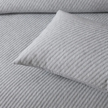 Bianca Pesaro Grey Polyester Cotton Quilt Cover Set King