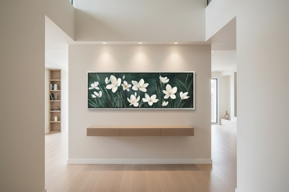 large floral wall art living room australia