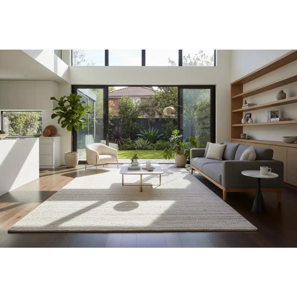 Boucle Natural by Rug Culture-280x190cm - Rectangle