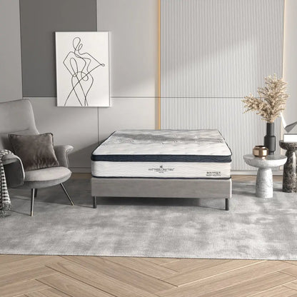 Boutique Queen Mattress 7 Zone Pocket Spring Memory Foam