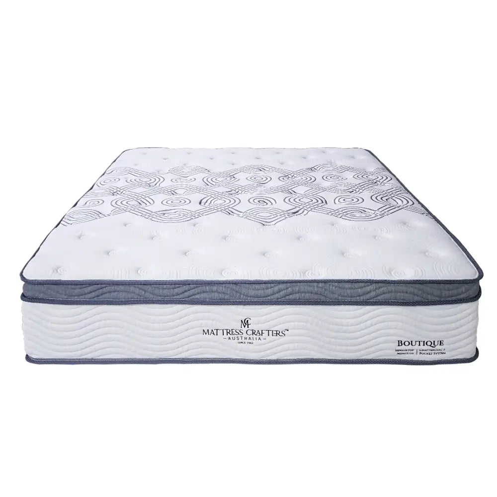 Boutique Queen Mattress 7 Zone Pocket Spring Memory Foam