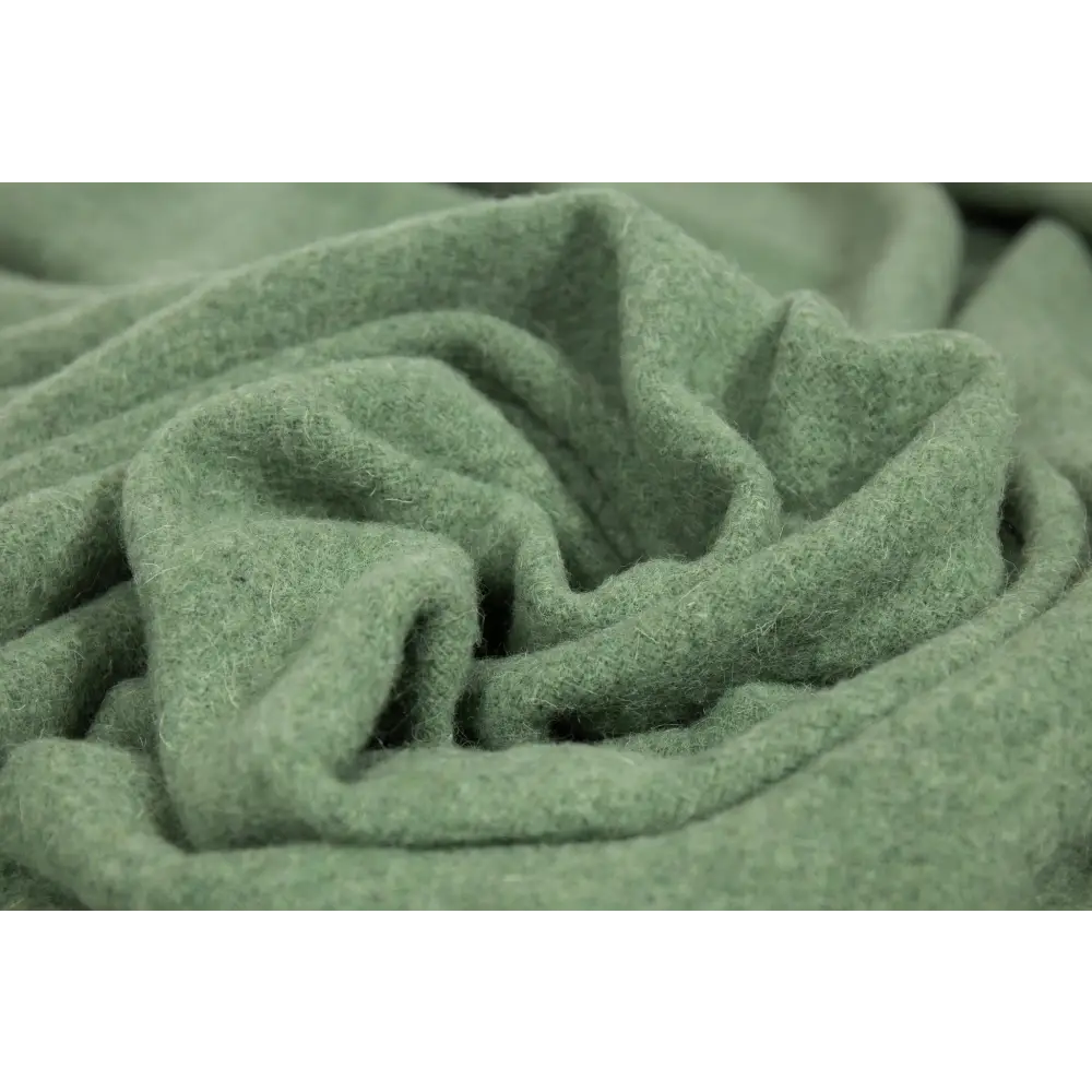 Brighton Throw - 100% Nz Wool - Sage