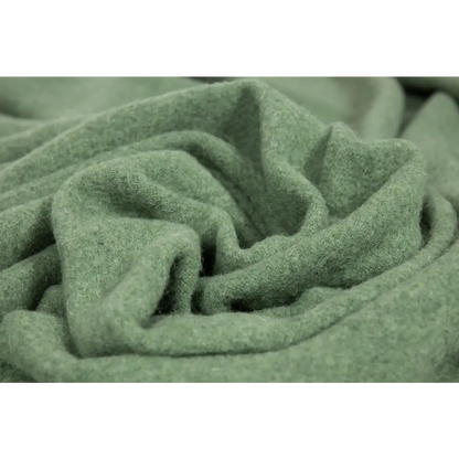 Brighton Throw - 100% Nz Wool - Sage