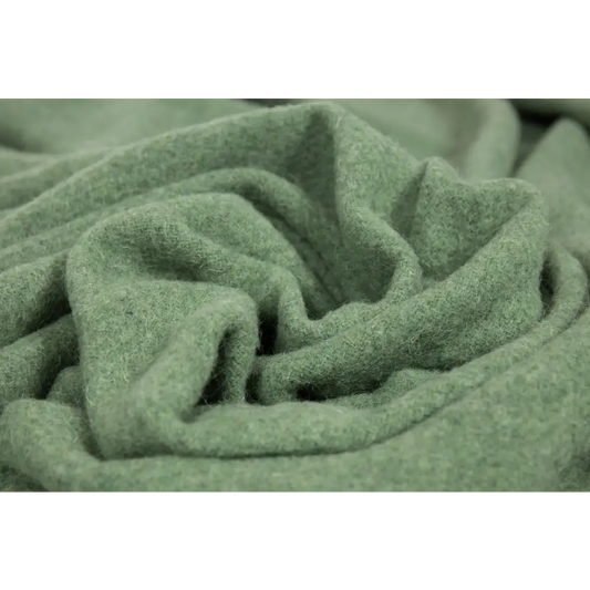 Brighton Throw - 100% Nz Wool - Sage