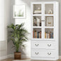 Buffet Sideboard 180cm Hutch Storage Cabinet Kitchen Drawer Door White