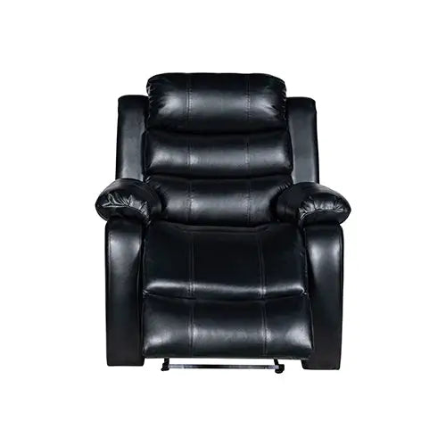 Chelsea 1r Seater Finest Leatherette Recliner Feature Console Led Light Ultra Cushioned