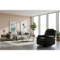 Chelsea 1r Seater Finest Leatherette Recliner Feature Console Led Light Ultra Cushioned