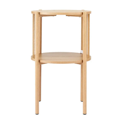 Coffee Table 2-tier Round Wood