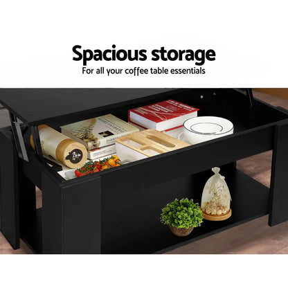 Coffee Table Lift-top Black