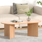 Coffee Table Oval 110cm Pine Alva