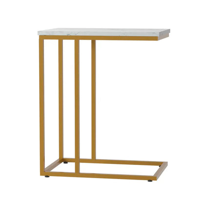 Coffee Table Side Marble Effect Emma