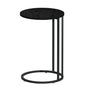 Coffee Table Side Round Black Martha