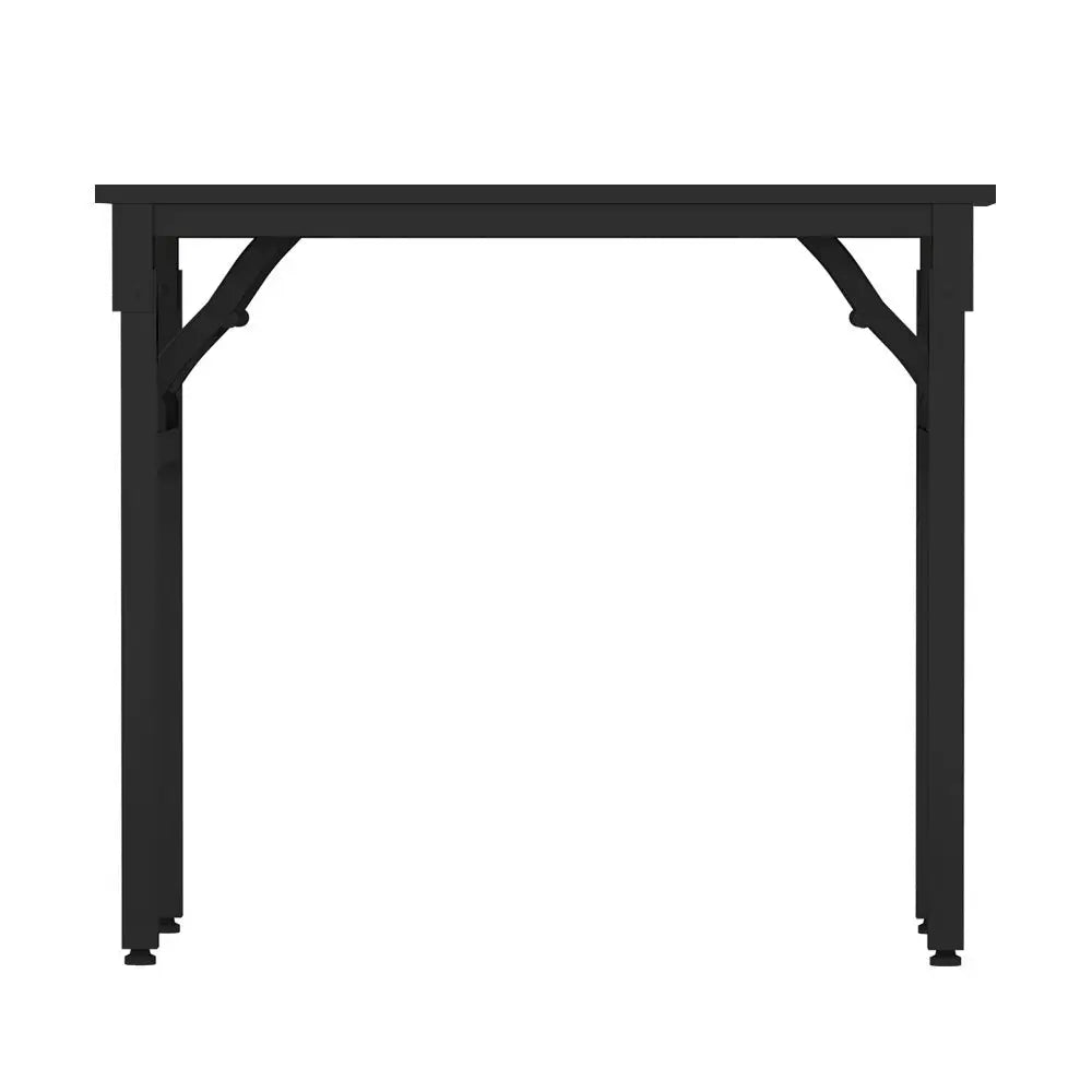 Computer Desk Foldable Balck 80cm