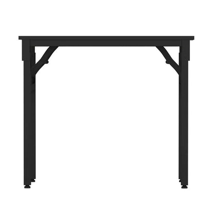 Computer Desk Foldable Balck 80cm