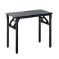 Computer Desk Foldable Balck 80cm