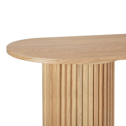 Console Table Oval 115cm Pine Blake