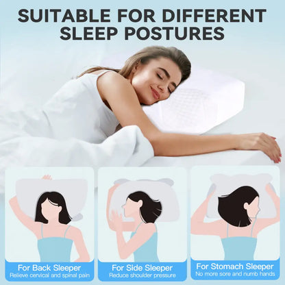 Cpap Contour Sleep Therapy Memory Foam Pillow