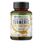 Curcumin Tablets - 95% Pure Organic Vegan - Turmeric Extract Buffered with Black Pepper (1,350mg) | Nutranourished