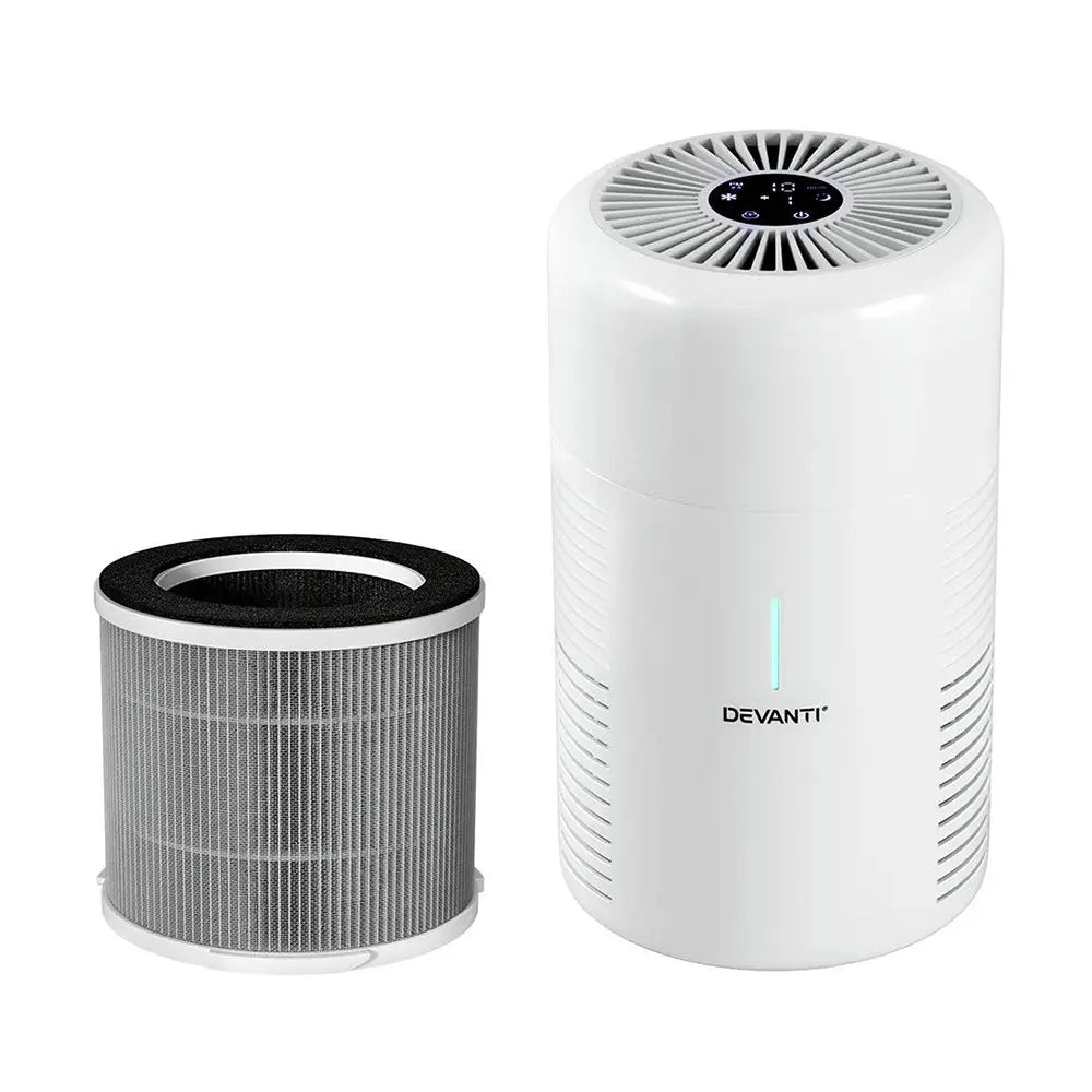 Devanti Air Purifier 3-layer Hepah11 Filter Home Freshener Carbon Pm2.5 Remover