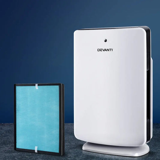 Devanti Air Purifier 3 Stage Hepa W/replacement Filter