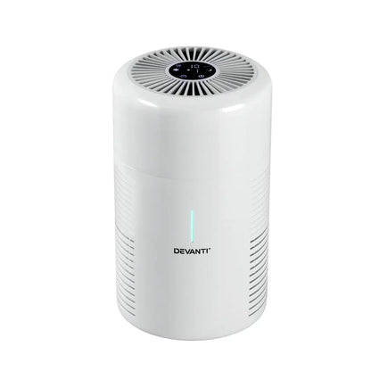 Devanti Air Purifier Hepa Filter Home Purifiers Dust Sensor Pm2.5 Remover