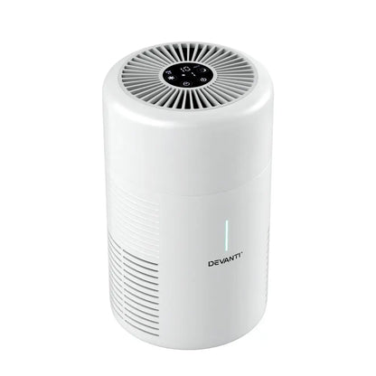 Devanti Air Purifier Hepa Filter Home Purifiers Dust Sensor Pm2.5 Remover