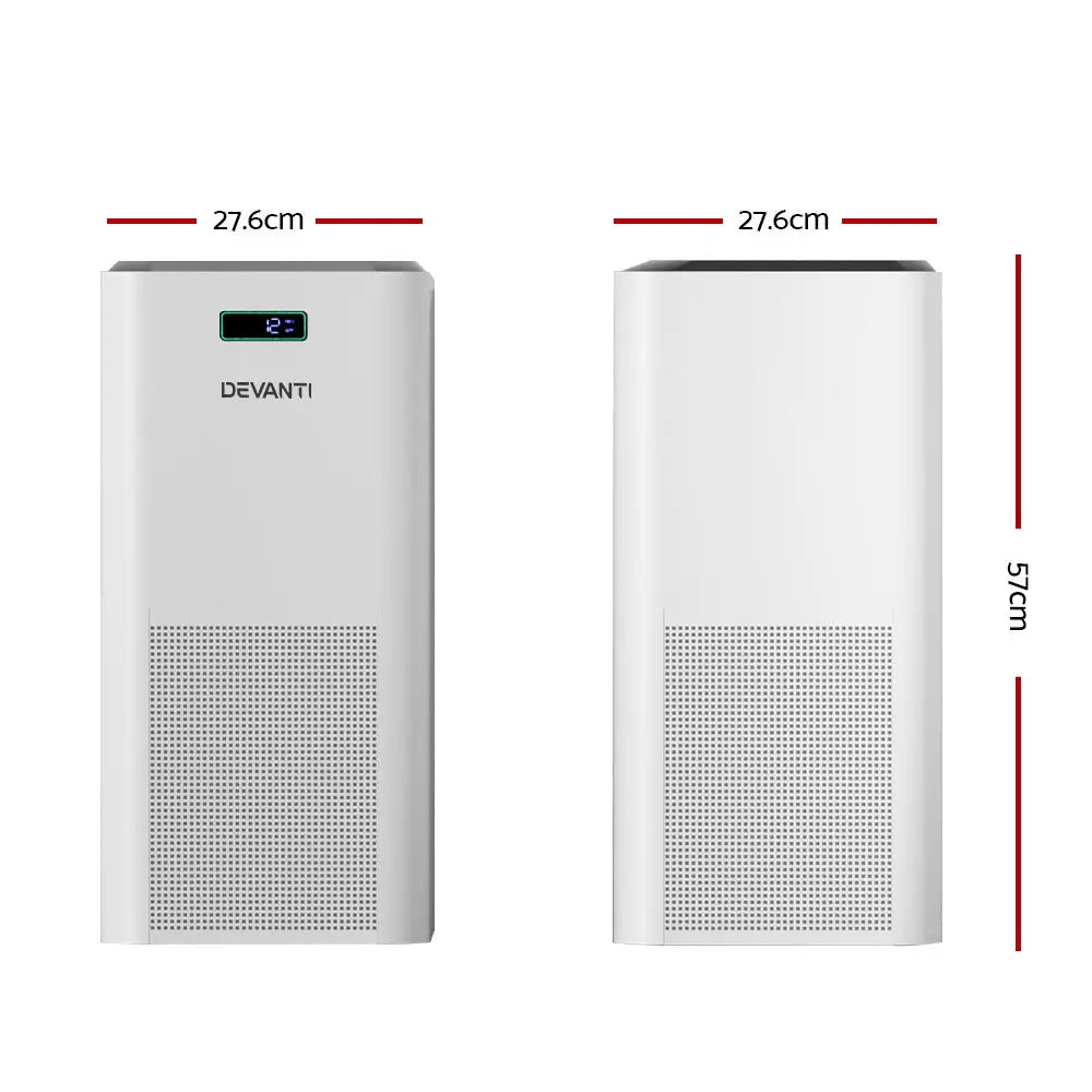 Devanti Air Purifier Home Purifiers Hepa Filter
