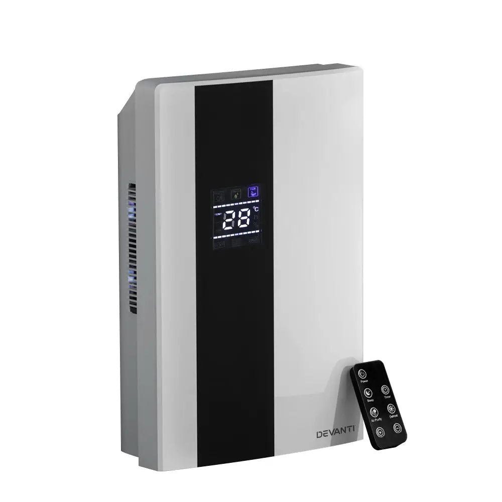 Devanti Dehumidifier 2l Air Purifier White
