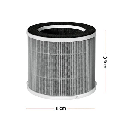 Devanti Replacement Filter Air Purifier Hepah11 Filters Carbon 3-layer