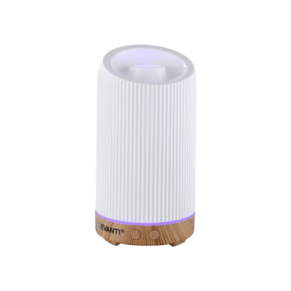 Devanti Ultrasonic Aroma Diffuser Aromatherapy 200ml Led Lights Iron Humidifier Forest