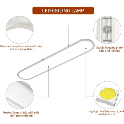Dimmable Led Ceiling Light 48w White