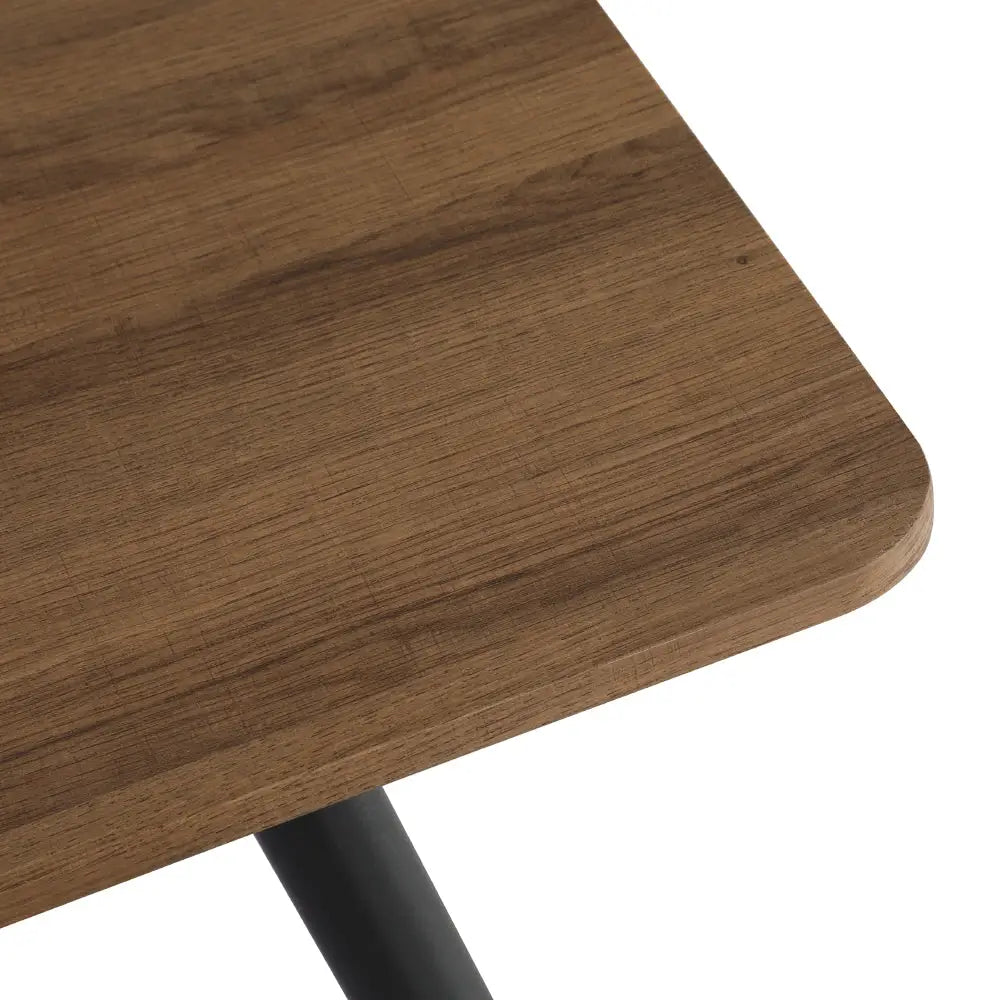 Dining Table 4 Seater Kitchen Cafe Wooden Rectangular 120cm