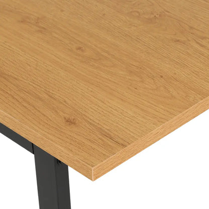 Dining Table 6 Seater Kitchen Cafe Rectangular Wooden 150cm